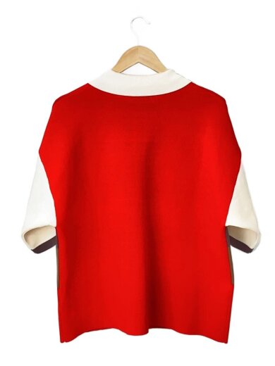 商品画像：SINSS/半袖シャツ/M/ポリエステル/RED 2