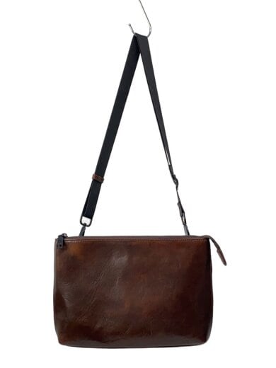 商品画像：ショルダーバッグ/レザー/BRW/無地// 1