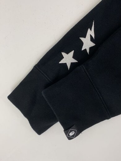 商品画像：ジップパーカー/S/コットン/BLK/無地/001ZPF231905X 6