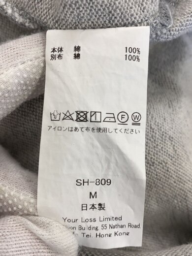 商品画像：ポロシャツ/M/コットン/GRY/無地 4