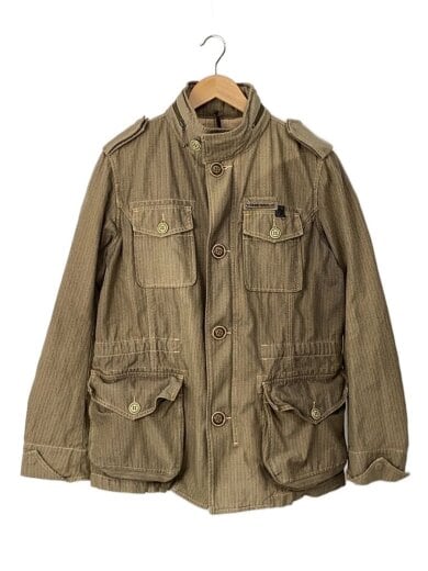商品画像：ミリタリージャケット/L/コットン/BEG 1