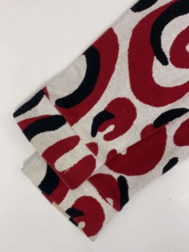 商品画像：パーカー/L/コットン/レッド/総柄/// 5