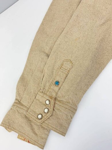 商品画像：bule trick/長袖シャツ/--/コットン/BEG/無地 6