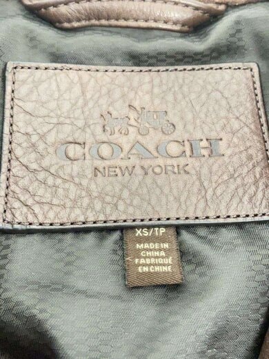 商品画像：レザージャケット・ブルゾン/XS/レザー/BRW/無地/888-262-6224 3