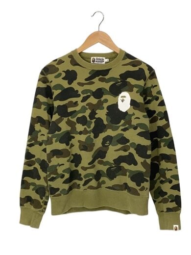 商品画像：スウェット/S/コットン/KHK/カモフラ/001SWH801011M 1