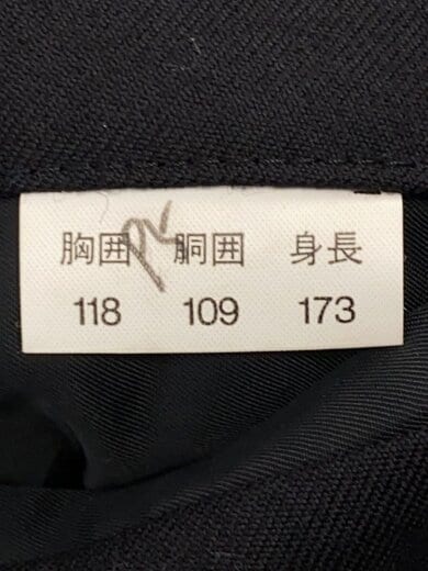 商品画像：テーラードジャケット/M/ウール/BLK 8