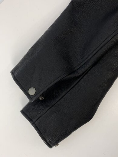 商品画像：シングルライダースジャケット/M/牛革/BLK/F86594 6