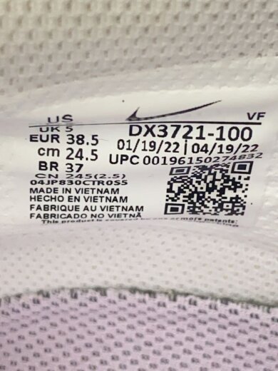 商品画像：AIR FORCE 1 07 MID_エア フォース 1 07 ミッド/24.5cm/WHT// 5