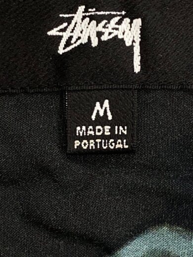 商品画像：半袖シャツ/M/レーヨン/BLK/総柄 4