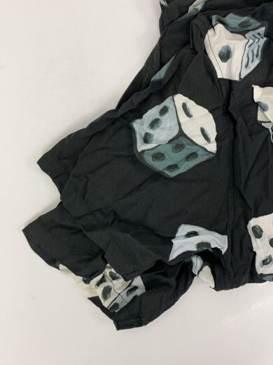 商品画像：半袖シャツ/M/レーヨン/BLK/総柄 6