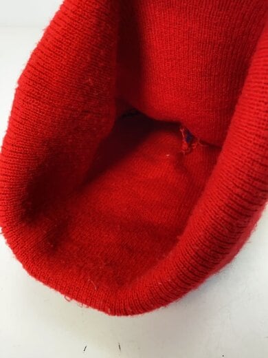 商品画像：ニットキャップ/FREE/RED/ボーダー/メンズ 3