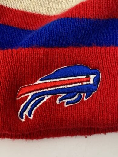 商品画像：ニットキャップ/FREE/RED/ボーダー/メンズ 4