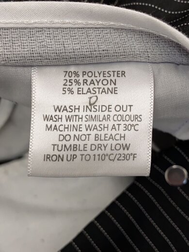 商品画像：Basketcase/スラックスパンツ/30/ポリエステル/BLK 6