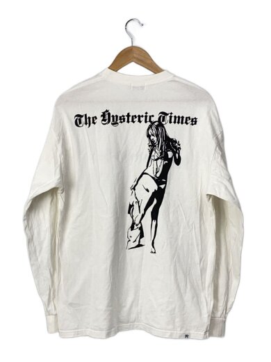 商品画像：長袖Tシャツ/L/コットン/WHT/02203CL16 2