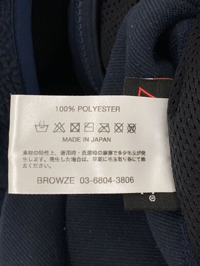 商品画像：フリースジャケット/XL/ポリエステル/NVY/AW22BRENJK01LP 4