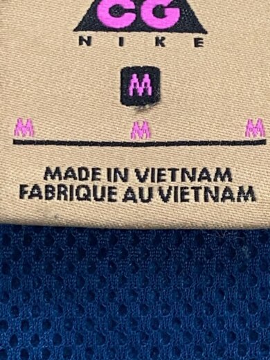 商品画像：フリースジャケット/M/ポリエステル/BLU/総柄/CK3107-432 4