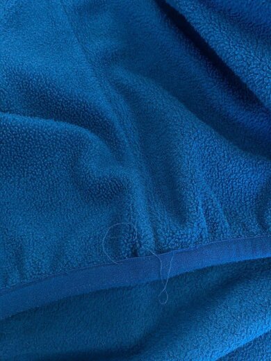 商品画像：フリースジャケット/M/ポリエステル/BLU/総柄/CK3107-432 8