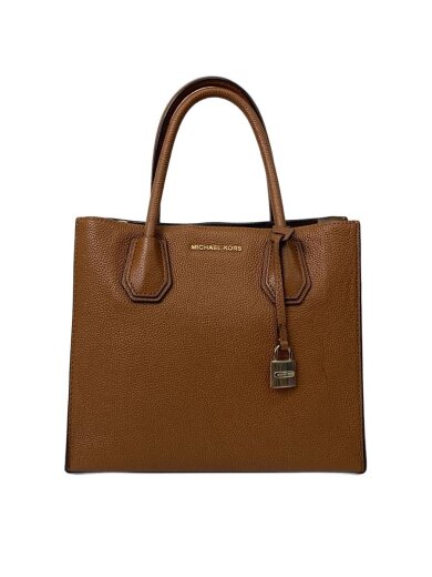 商品画像：ハンドバッグ/レザー/BRW 1