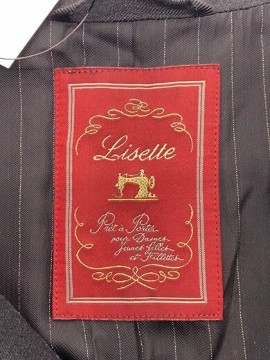 商品画像：コート/36/リネン/BLK/LC-19H81 3