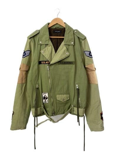 商品画像：ミリタリージャケット/XL/コットン/KHK/無地// 1