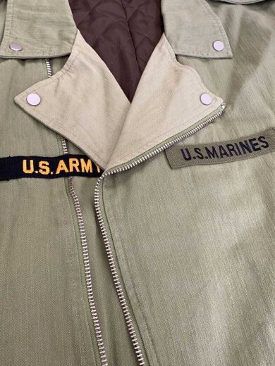 商品画像：ミリタリージャケット/XL/コットン/KHK/無地// 8