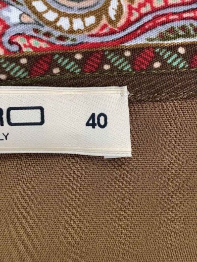 商品画像：カーディガン(薄手)/40/レーヨン/マルチカラー/総柄/151-18602-4081 4