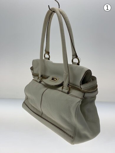 商品画像：バッグ/レザー/WHT 2