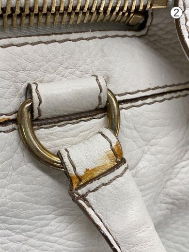 商品画像：バッグ/レザー/WHT 7