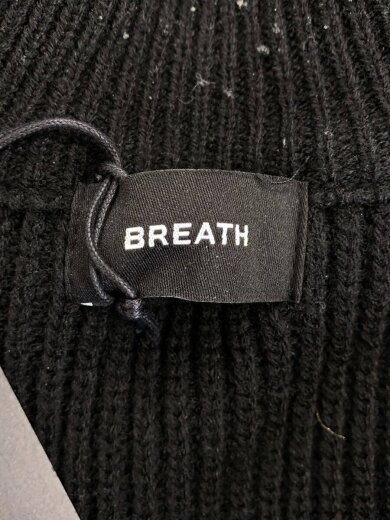 商品画像：ニット・セーター(厚手)/L/アクリル/BLK/無地/br25aw-n3001// 3