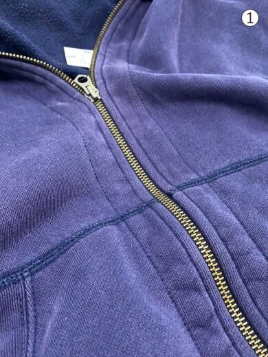 商品画像：パーカー/XL/コットン/NVY/無地// 6