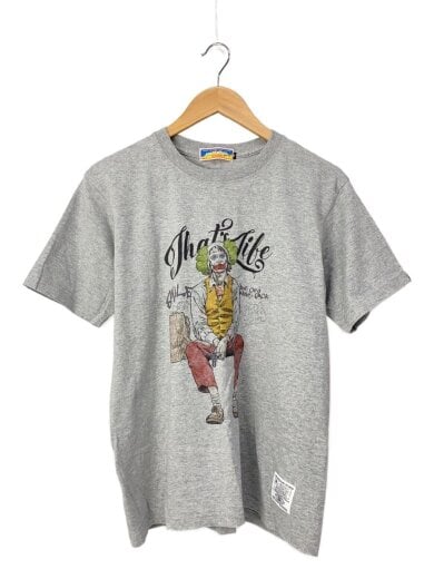 商品画像：Tシャツ/M/コットン/GRY/無地 1