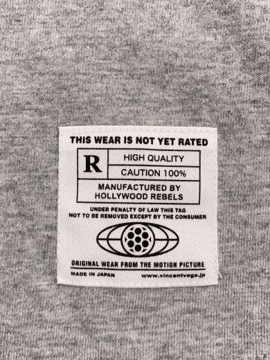 商品画像：Tシャツ/M/コットン/GRY/無地 5