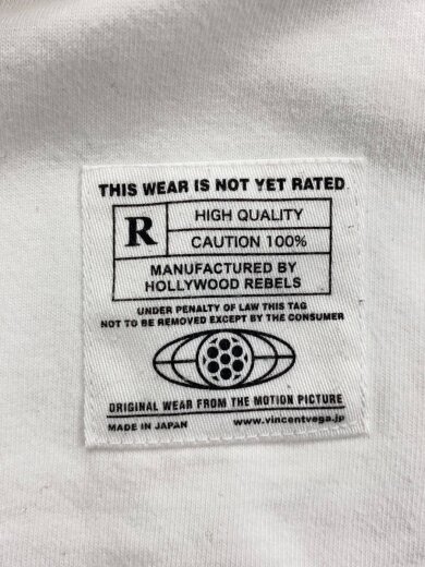 商品画像：Tシャツ/M/コットン/WHT/無地 5