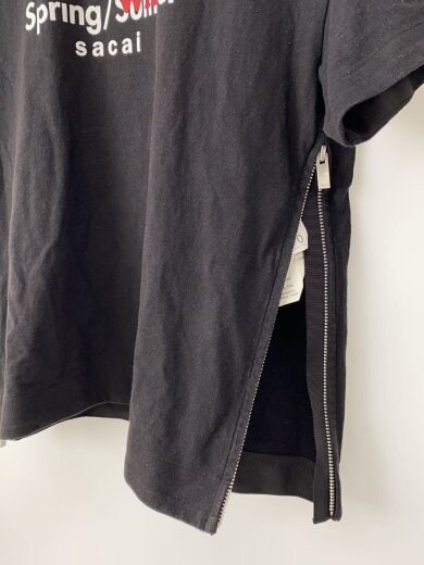 商品画像：Tシャツ/1/コットン/BLK/無地/19-04290 7