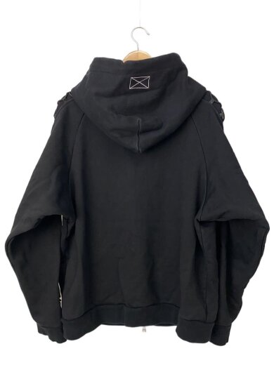 商品画像：ジップパーカー/L/コットン/BLK/無地/mv24aw10-dsh// 2