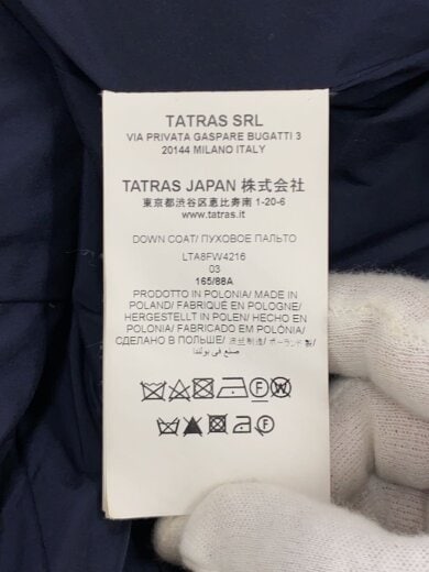 商品画像：ダウンジャケット/3/ウール/NVY/無地/LTA8FW4216 5