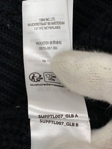 商品画像：ニット・セーター(厚手)/L/アクリル/BLK 4