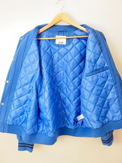 商品画像：スタジャン/L/コットン/BLU/ストライプ 3