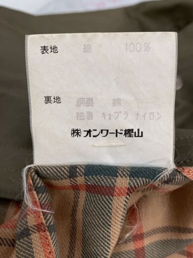 商品画像：トレンチコート/--/コットン/KHK/無地 7