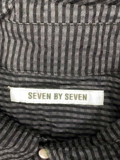 商品画像：長袖シャツ/M/レーヨン/NVY/800-4150087 3