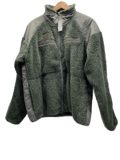 商品画像：フリースジャケット/M/ポリエステル/KHK/無地/AM-21AW4002 1