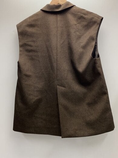 商品画像：25SS/メランジダブルブレストジレ/25-010-200-1060-3-0 2