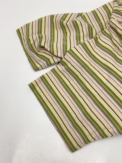 画像：AURALEETシャツ/コットン/A24ST04BR5