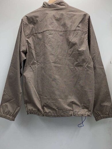 商品画像：スタンドカラー トップス/M/BRW/チェック 2