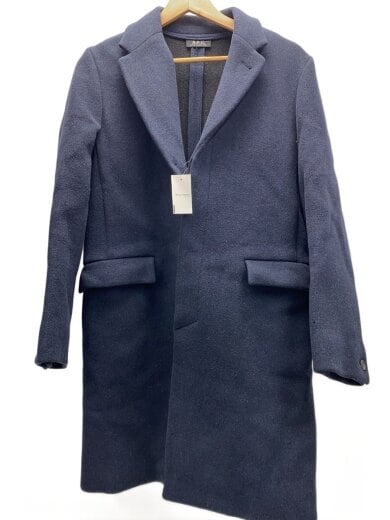 商品画像：コート/7/ウール/NVY 1