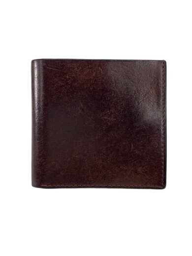 商品画像：2つ折り財布/レザー/BRW/メンズ 1