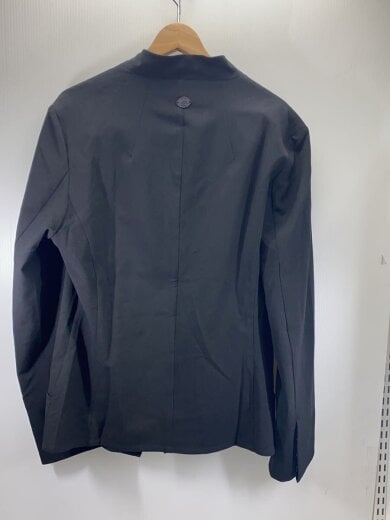 商品画像：テーラードジャケット/L/ポリエステル/BLK/無地/MSO-25001 2