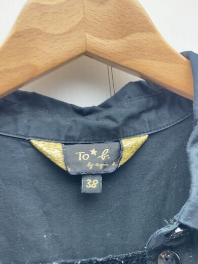 商品画像：半袖ワンピース/38/コットン/BLK/無地/5241WJ04 3