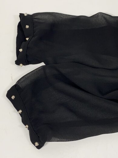 商品画像：シアースタッズワンピース/40/ポリエステル/BLK/無地 7