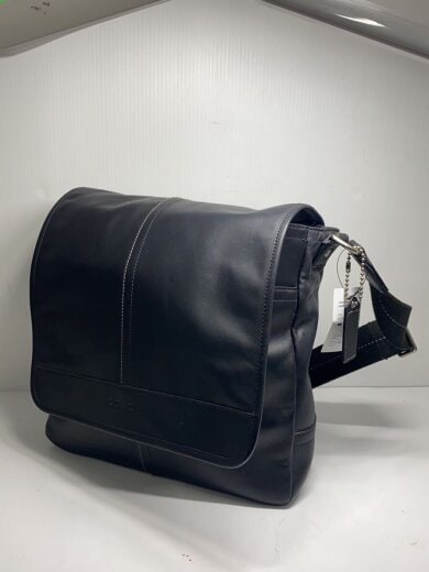 商品画像：ショルダーバッグ/レザー/BLK/f70663 2
